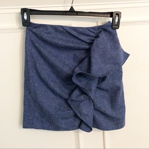 Lovers + Friends Annie Mini Skirt Cobalt - Picture 4 of 10